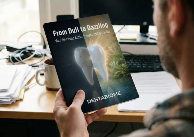 DentaBiome Bonus 1 From Dull to Dazzling At-Home Smile Transformation Guide digital book